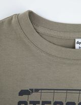 T-shirt - Print - lichtgroen