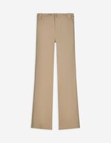 Pantaloni - Picior larg - Bej