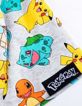 Kapa - Pok&eacute;mon - svetlo-siva