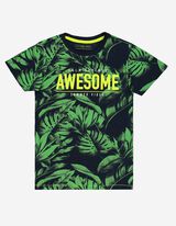 Majica kratkih rukava - Print s porukom - tamno plava