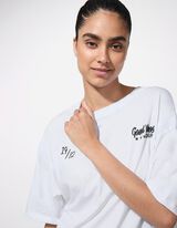 Tricou - Imprimare spate - Alb