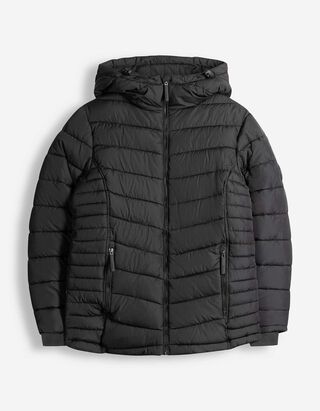 Steppjacke - Wasserabweisend - Schwarz