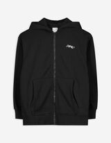 Sweatvest - Oversized fit - zwart