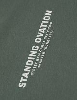 Majica dugih rukava - Oversized Fit - tamno zelena