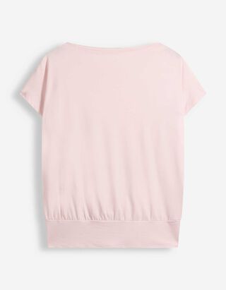 T-Shirt - Viskose-Mix - Flieder