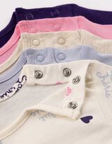 Langarmshirt - 5er-Pack