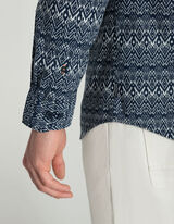 Ko&scaron;ulja - Print po čitavoj povr&scaron;ini - tamno plava