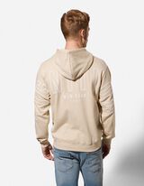 Cipz&aacute;ros meleg&iacute;tőfelső - H&aacute;tul nyomtatott minta - B&eacute;zs