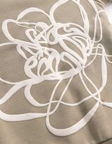 Hoodie - Print - Hellgr&uuml;n