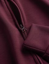 Sweatvest - Zachte touch - Paars