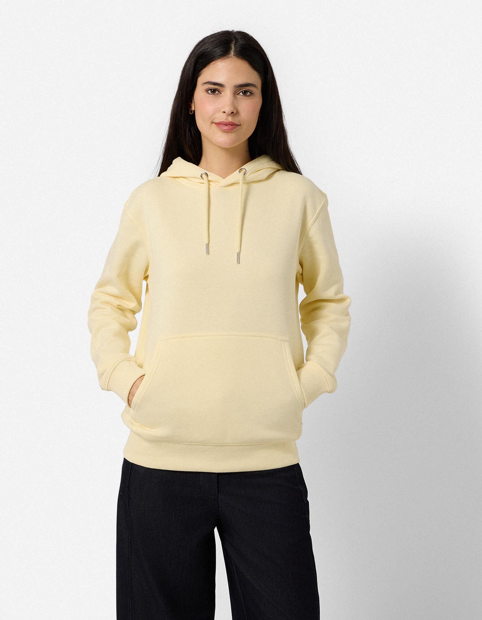 Hoodie - Kapuze - Hellgelb