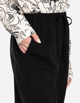 Cargo nohavice - Jogger Fit - cierna