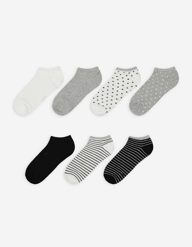 Sneakersocken - 7er-Pack