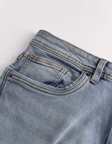 Dž&iacute;ny - Rovn&yacute; střih Straight Fit - tmave modra