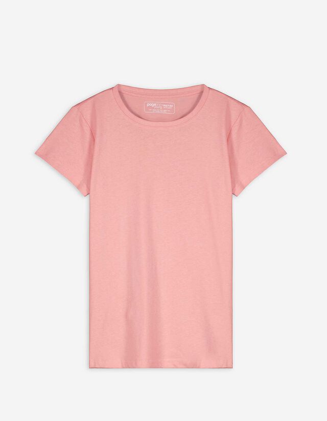 T-shirt - Podstawowy - rozowy