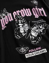 Tričko - Předn&iacute; tisk - cern&aacute;