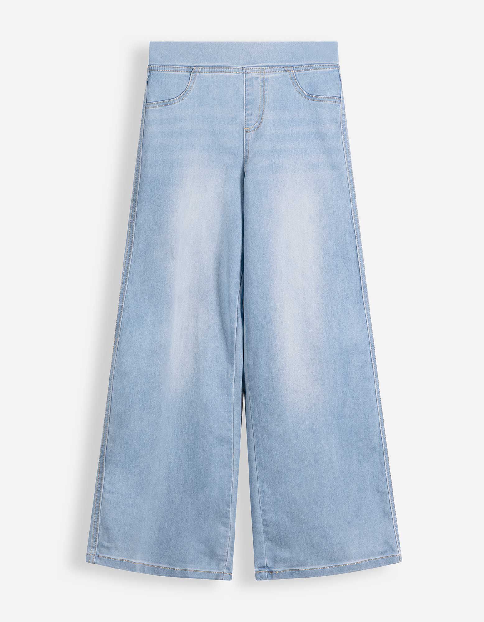Jegging - Wide leg - blauw