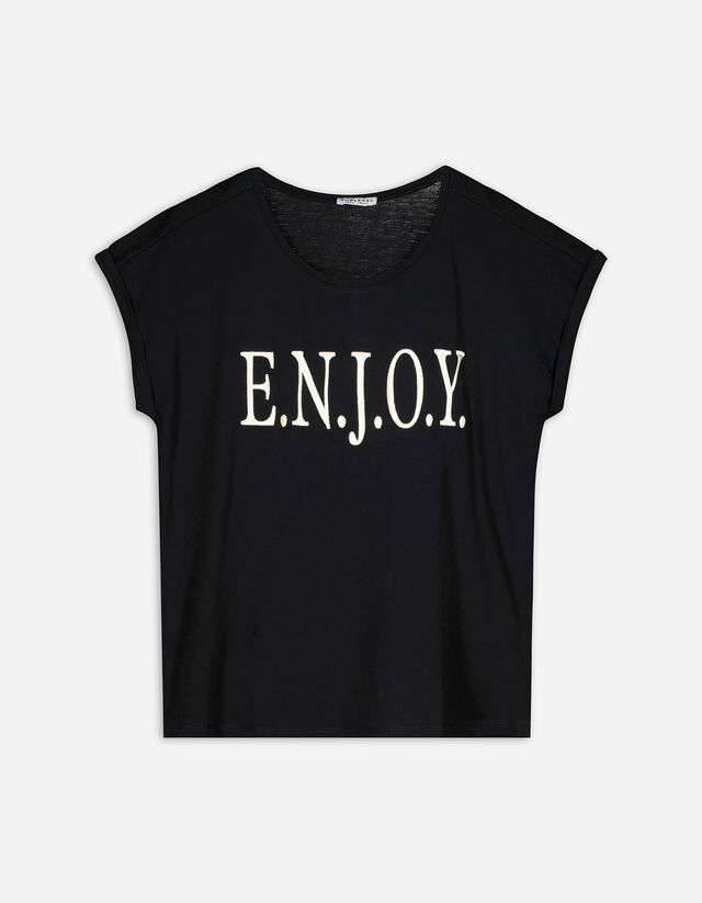 T-Shirt - Stickereien