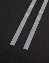 P&oacute;l&oacute; - Kerek nyakkiv&aacute;g&aacute;s - fekete