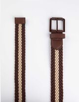 Opasek - Přezka s hrotem - hneda