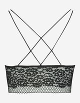 &Scaron;portni modrček - Podložen Nedrček - crna