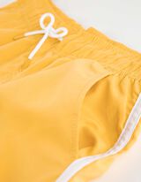 Kopalne hlače - Kontrastne črte - rumena