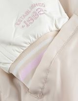 College jas - Materiaalmix - beige