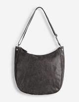 Tasche - Kunstleder - Dunkelgrau