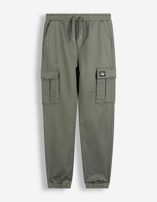 Cargohose - Kordel - Khaki