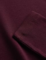 Cropped shirt - kort - Paars