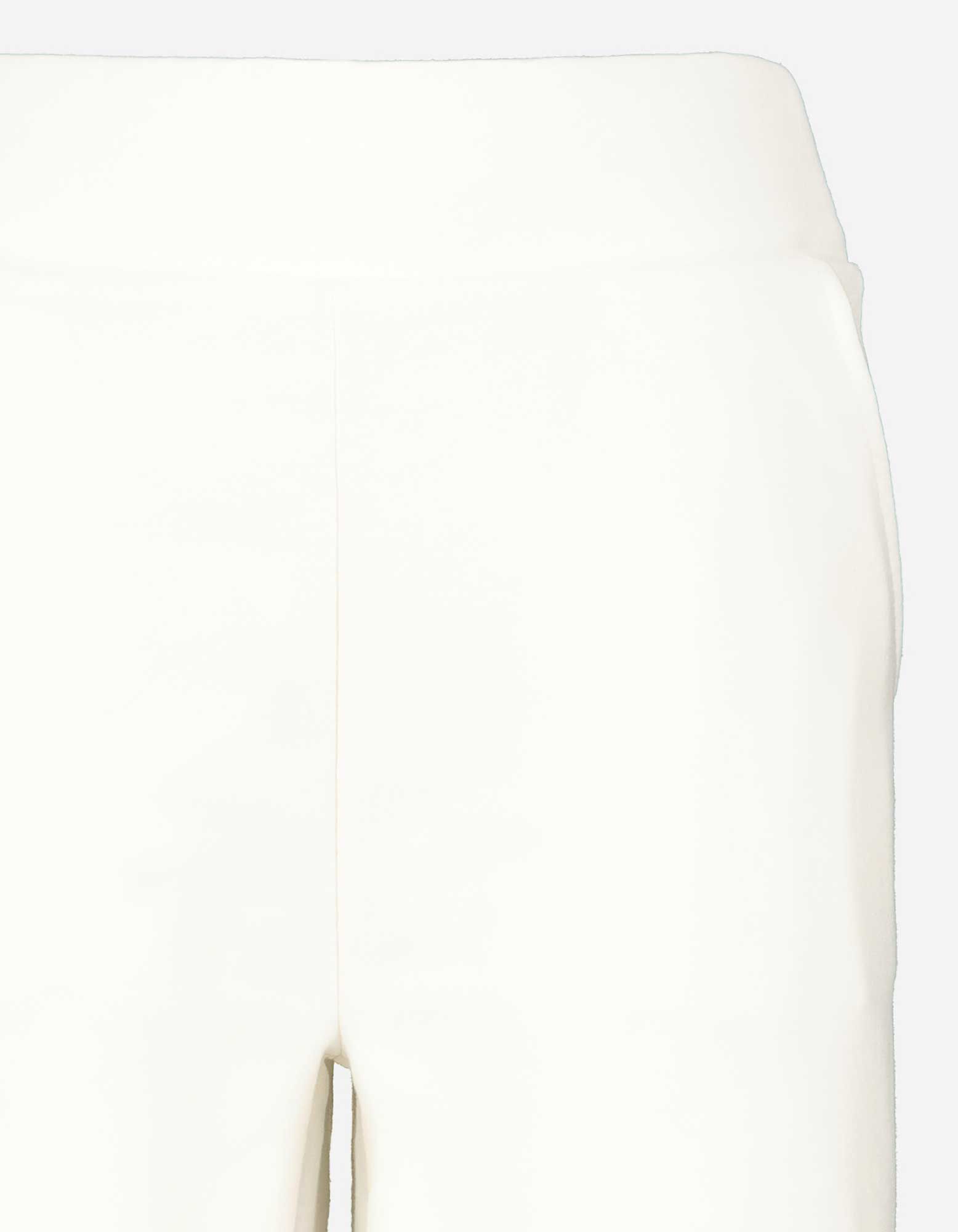 Pantalon palazzo - Bas des jambes de finition c&ocirc;tel&eacute;e - blanc