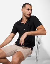 Hemd - Viskose - schwarz