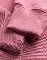 Mikina s kapuc&iacute; - Jednobarevn&eacute; - pink