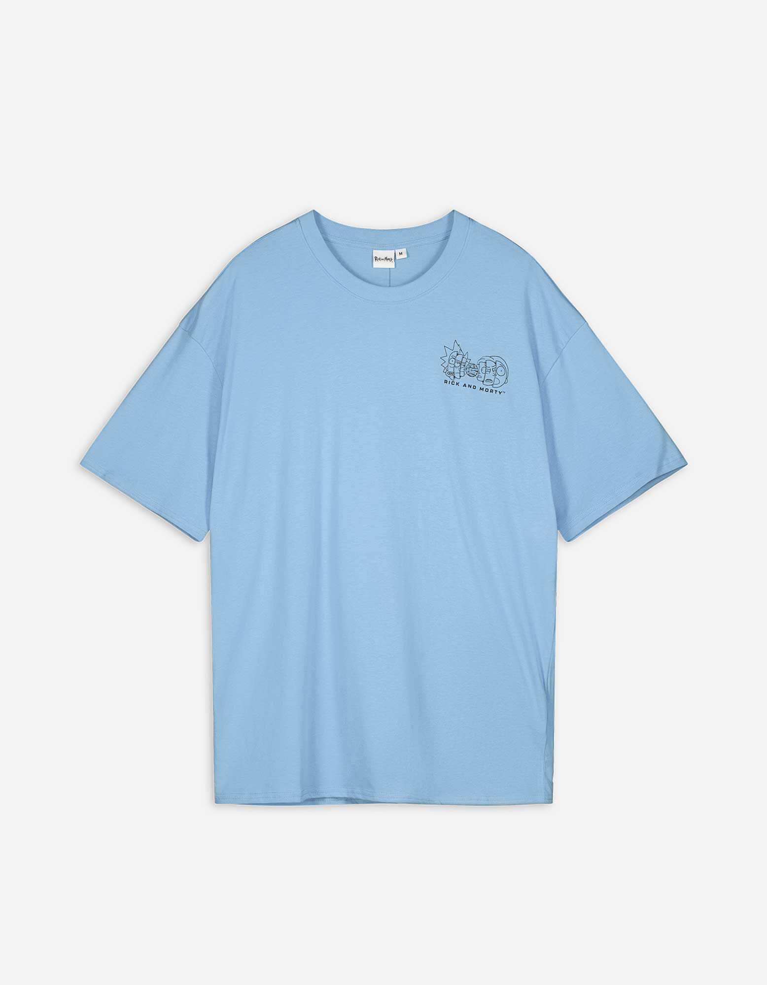 Tricou - Rick and Morty - Albastru - Takko Fashion