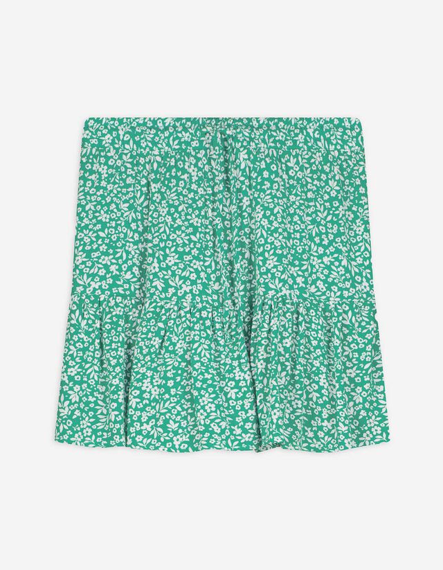 Rok - Motief all-over - groen