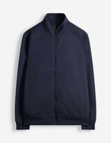 Sweatvest - Ritssluiting - Donkerblauw