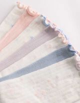 Chaussettes - Ourlet coquille 