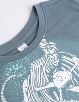 Pigiama completo (maglia + shorts) - Stampa - bronzo