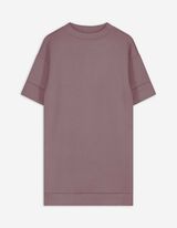 Blusenkleid - einfarbig - braun