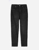 Jeans - Mom Fit - zwart