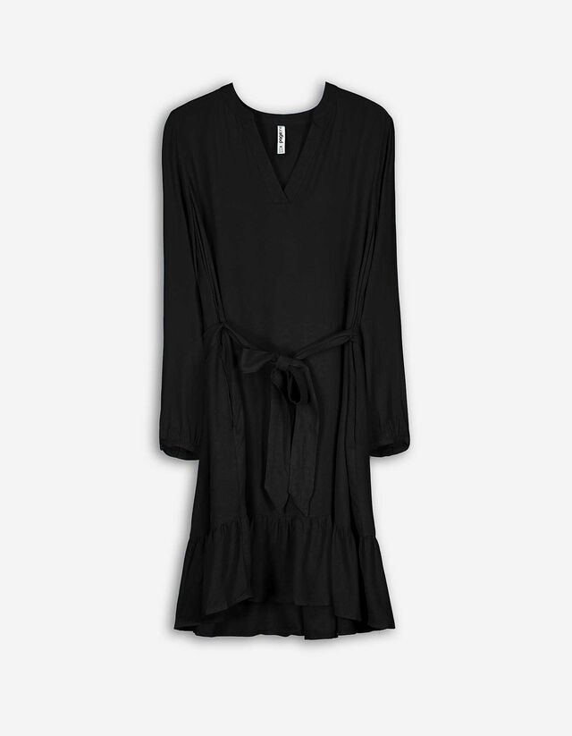 Rochie - LENZING™ ECOVERO™ - Negru