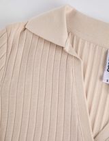 sukienka midi - dopasowany - bialy