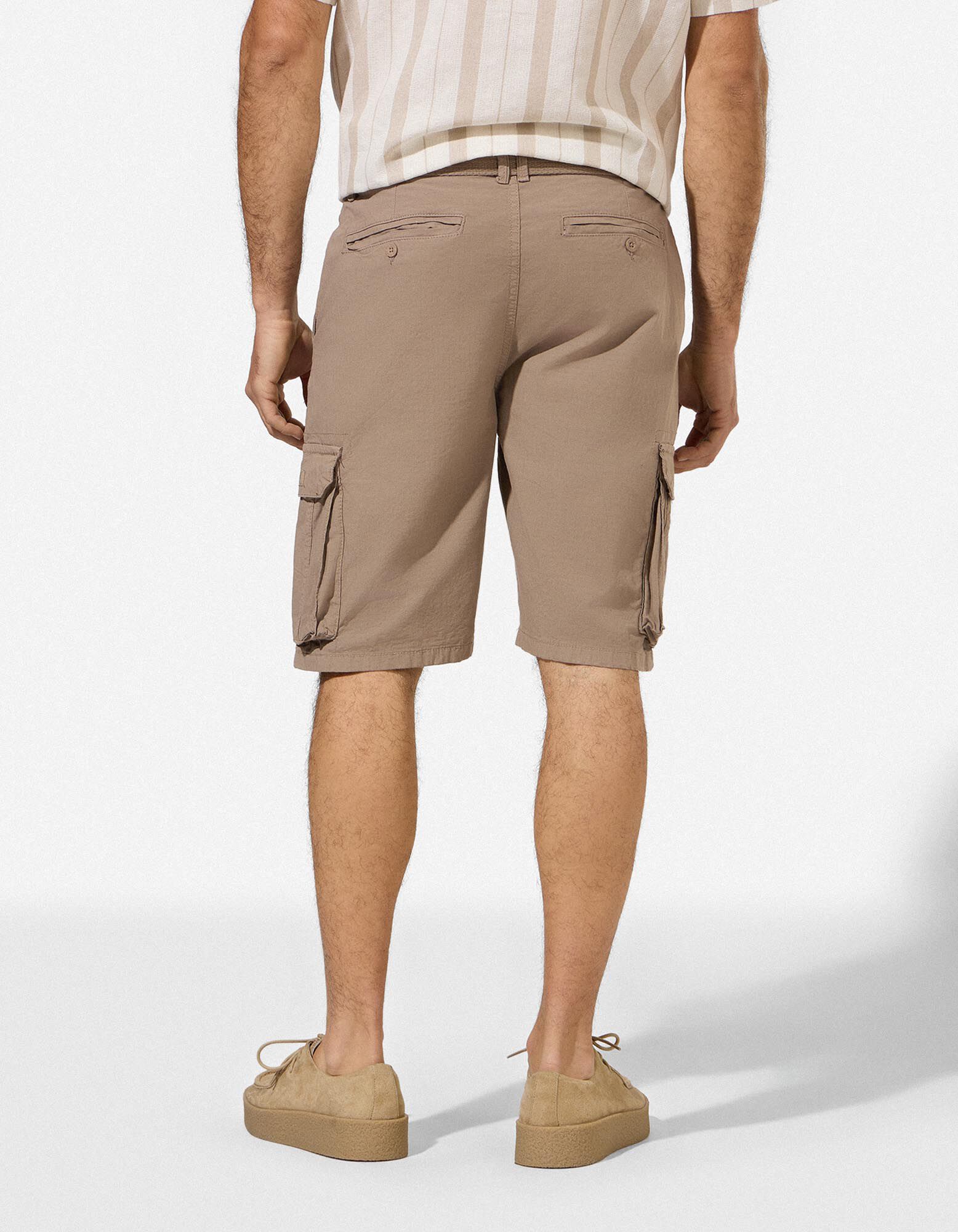 Cargoshorts - Ripstop - beige