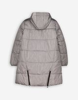 Pre&scaron;iti pla&scaron;č - ne prepu&scaron;ča veter - siva