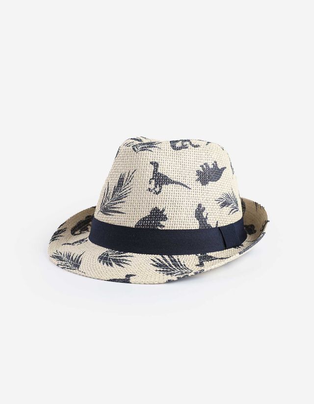 Cappello estivo - Dinosauro - beige