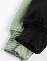 Sweatshirt - Set van 2 - zwart