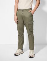 Kelnės su kišenėmis - zalias