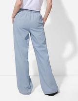 Hlače - Enobarvno - modra