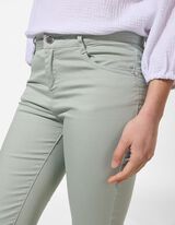 Caprihose - Twill - t&uuml;rkis