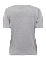 Damen Shirt mit floralen Aufn&auml;hern